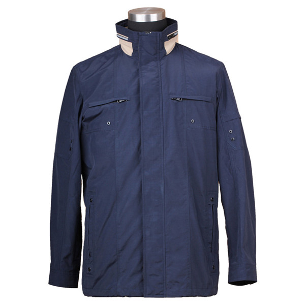 Popular Men Jacket Slim Fit Men Coat High Quality Custom Model Autumn Casual Style for Male