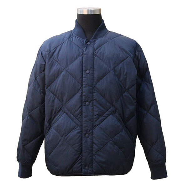 New Fashion Quilted Men Jacket Coats Cotton-padded Coat Top Casual Winter Garment Business Casual Jackets Top