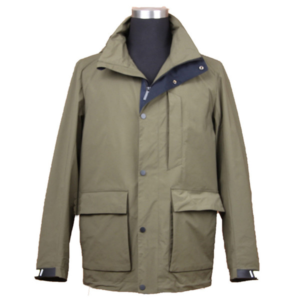 Casual Men Windbreaker Coat New Spring Autumn Fashion Slim Fit Business Jacket Coat Windproof